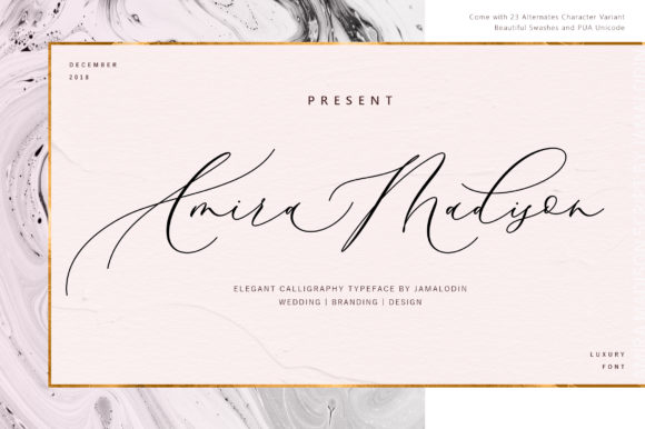 Amira Madison: A Modern Script Font for Creative and Professional Projects