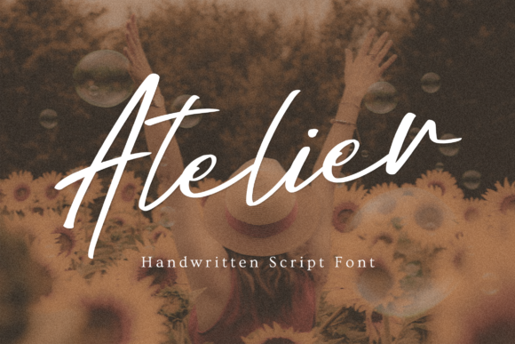 Atelier: A Versatile Handwritten Font for Creative and Professional Use