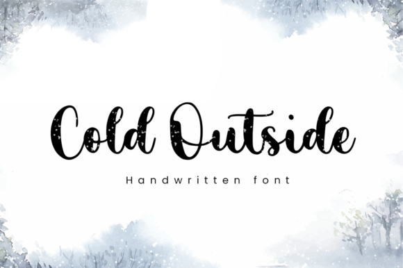 Cold Outside: A Font That Speaks to Modern Design and Professional Expression
