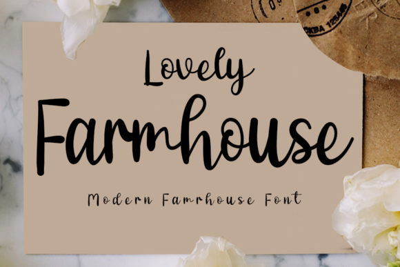 Discover the Beauty of Lovely Farmhouse Font