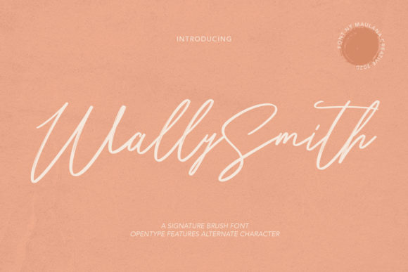 Discover the Charm of Wally Smith: A Versatile Handwritten Font