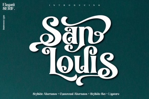 Discover the Elegance of San Louis Font