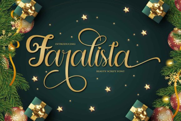 Faralista: A Beautiful Script Font for Modern Creativity and Branding