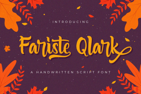 Fariste Qlark: A Handwritten Font That Elevates Design with Elegance and Versatility