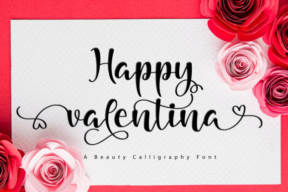 Happy Valentina: A Romantic Font for Personalized Creations