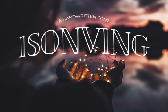 Isonving: A Bold, Modern Serif Font for Creative Projects