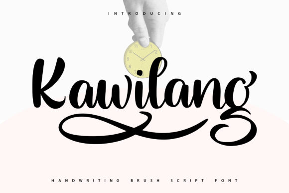 Kawilang: A Bold and Fun Handwritten Font for Strategic Design