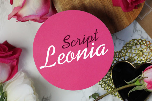 Leonia: A Versatile Handwritten Font for Creative and Professional Use