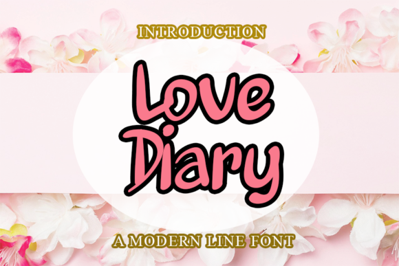 Love Diary Handwritten Font for Creative Projects