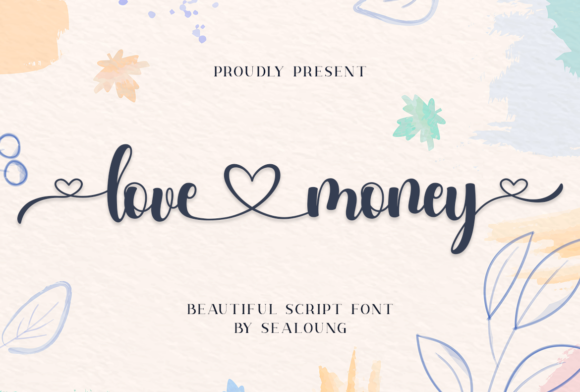 Love Money Font: A Romantic Touch for Creative Designs