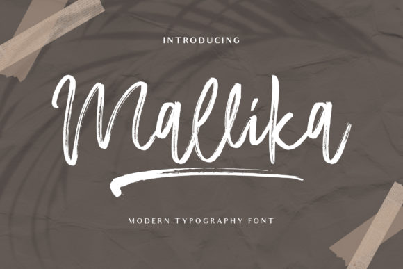 Mallika Font for Creative Expression