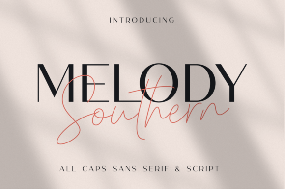 Melody Southern Duo Font Pairing