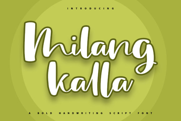 Milang Kalla: A Playful Font That Transforms Design and Communication