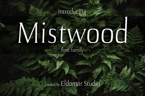 Mistwood Font for Clean and Minimal Design