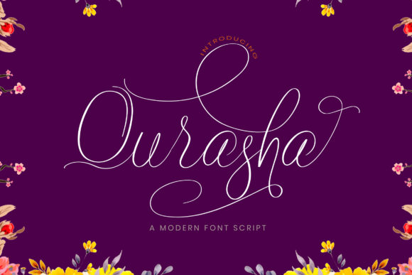 Qurasha: Elevating Design with a Delicate and Modern Script Font