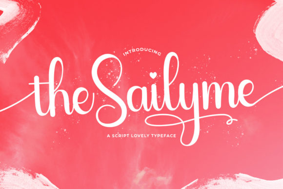 Sailyme: A Romantic Script Font for Creative and Professional Use