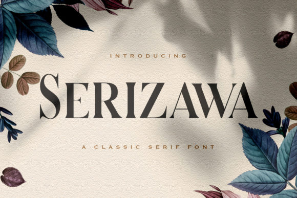 Serizawa: A Timeless Serif Font for Modern Creativity