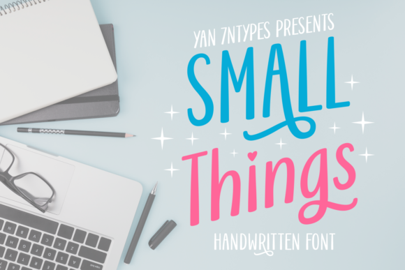 Small Things: A Delicate Handwritten Font for Thoughtful Design