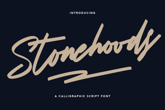 Stonehoods: A Modern Handwritten Font for Strategic Design and Communication