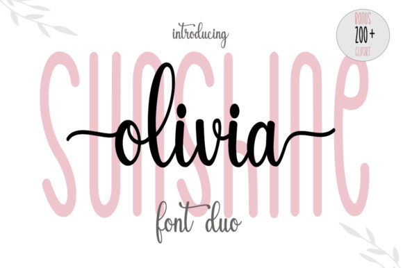 Sunshine Olivia: A Font That Transforms Design with Dynamic Expression